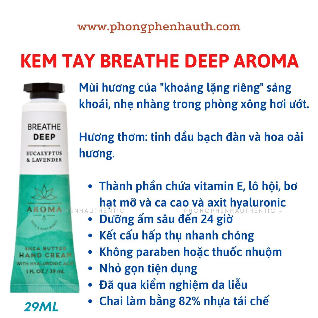 KEM DƯỠNG DA TAY BATH &BODY WORKS TUÝP 29ML