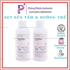 Sữa Tắm và Sữa Dưỡng Thể,  Dưỡng Ẩm Hương Nước Hoa Jmella In France Body Wash + Body Lotion 100ml