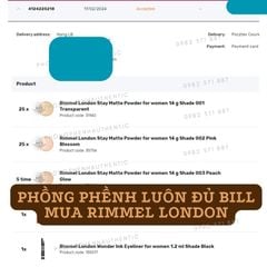 Phấn phủ Rimmel London Stay Matt Pressed Powder fullsize - PHỒNG PHỀNH