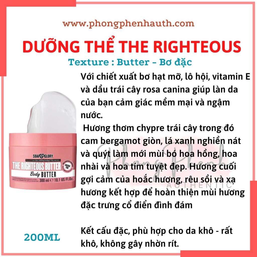 DƯỠNG THỂ SOAP & GLORY PERFECT ZZZEN BODY SORBET TUÝP 200ML