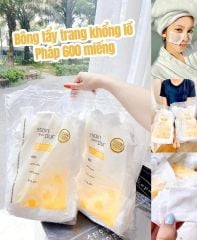 BÔNG TẨY TRANG SANTE LE SOIN LARETAT PUR TÚI 600 MIẾNG