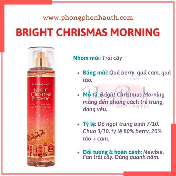 (Đủ mùi) BEST SELLER 10ml xịt thơm toàn thân body mist Bath & Body Works - PHỒNG PHỀNH