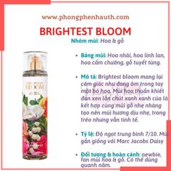 (Đủ mùi) BEST SELLER 10ml xịt thơm toàn thân body mist Bath & Body Works - PHỒNG PHỀNH