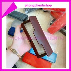 Hộp nhựa đựng kính - Nắp gập - Tặng kèm khăn lau kính _RANDOM MÀU