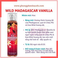 XỊT THƠM CƠ THỂ BATH & BODY WORKS BODY MIST 236ML