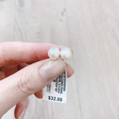 KHUYÊN TAI NGỌC TRAI BELLE DE MER MUA SALE US