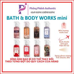 XỊT THƠM CƠ THỂ BATH & BODY WORKS BODY MIST TRAVEL SIZE 75ML