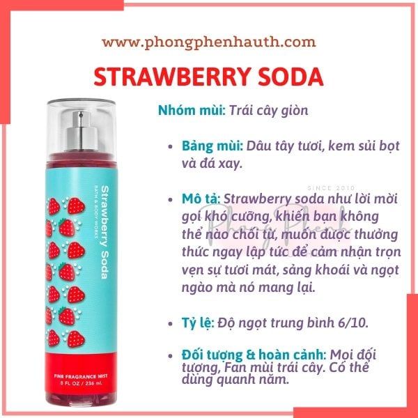 XỊT THƠM CƠ THỂ BATH & BODY WORKS BODY MIST 236ML