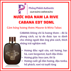 NƯỚC HOA NAM LA RIVE FOR MEN EDT CÁC MÙI MUA SALE