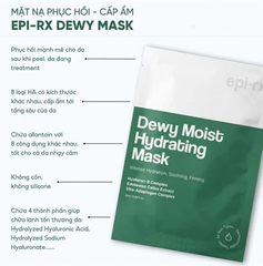 Mặt Nạ Cấp Ẩm Sâu, Phục Hồi Da Epi-rx Dewy Moist Hydrating Mask Hộp 5 Miếng