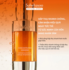 Tinh Chất Dưỡng Chống Lão Hoá Sulwhasoo Concentrated Ginseng Renewing Serum 5ml