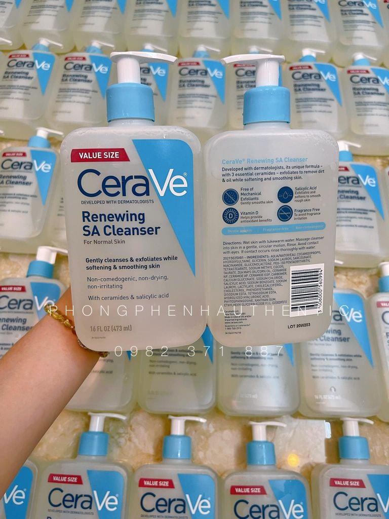 Sữa rửa mặt CeraVe Cleanser các size