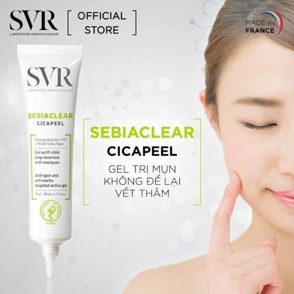 Chấm mụn Sebiaclear Cicapeel 15ml