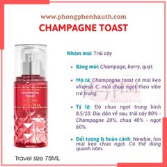 XỊT THƠM CƠ THỂ BATH & BODY WORKS BODY MIST TRAVEL SIZE 75ML