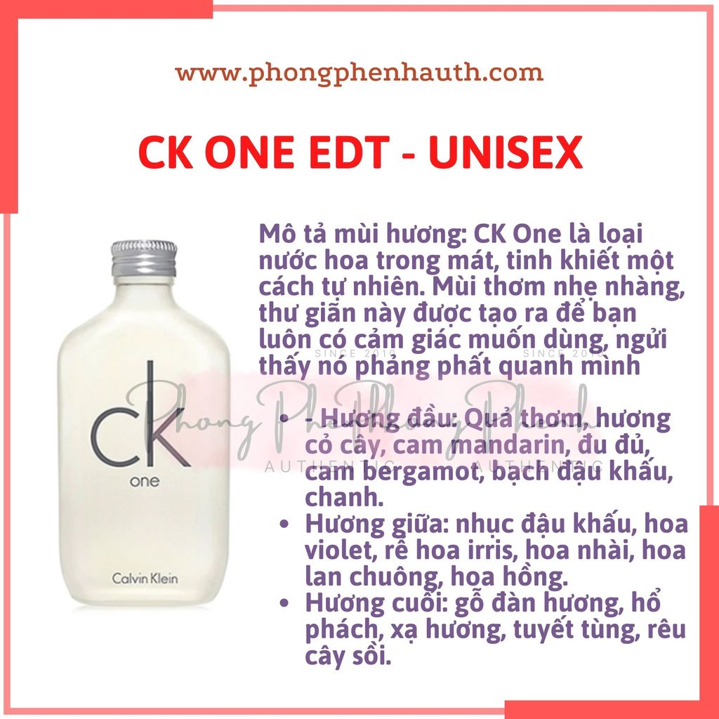 NƯỚC HOA CHAI NỮ CHIẾT 10ML CÁC LOẠI