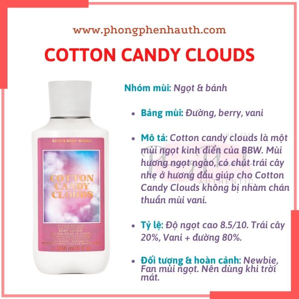 Dưỡng thể nước hoa Bath & Body Works  Body Lotion 236ml