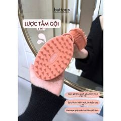 LƯỢC TẮM GỘI ĐA NĂNG 2IN1 BATIOUS