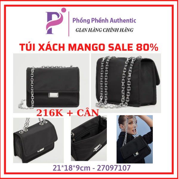 Túi xách Mango Auth vợt sale