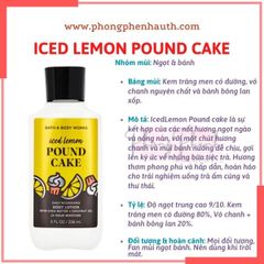 Dưỡng thể nước hoa Bath & Body Works  Body Lotion 236ml