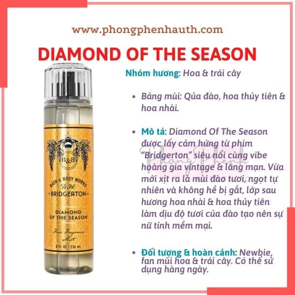 XỊT THƠM CƠ THỂ BATH & BODY WORKS BODY MIST 236ML