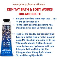 KEM DƯỠNG DA TAY BATH &BODY WORKS TUÝP 29ML