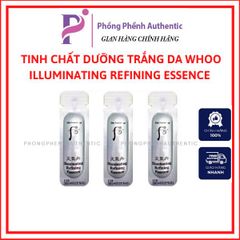 TINH CHẤT DƯỠNG TRẮNG DA WHOO CHEONGIDAN ILLUMINATING REFINING ESSENCE - Sample 1ml