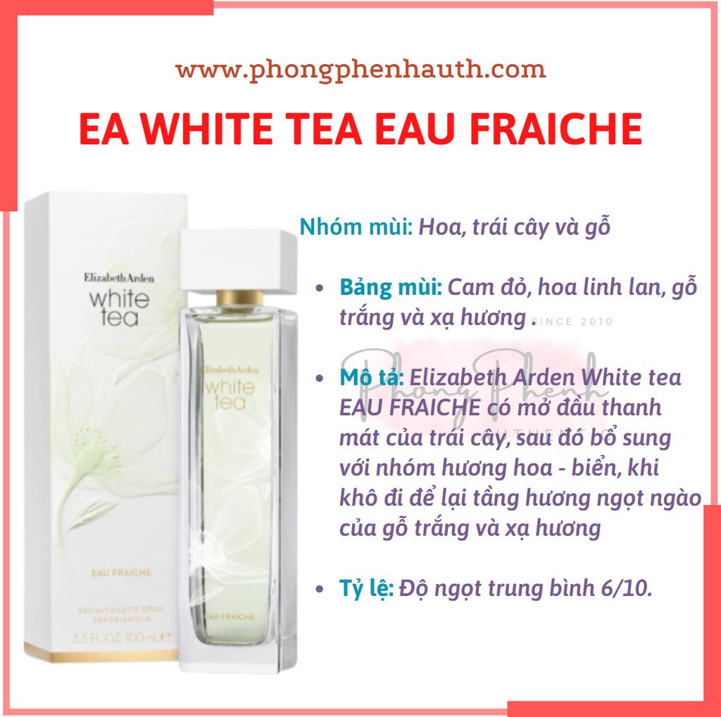Nước Hoa Nữ Elizabeth Arden White Tea Original EDT 100ml