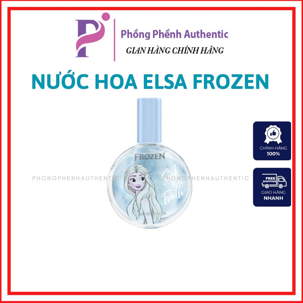 Nobox- NƯỚC HOA BÉ GÁI DISNEY FROZEN ELSA SEEK THE TRUTH EDT 30ML NO BOX