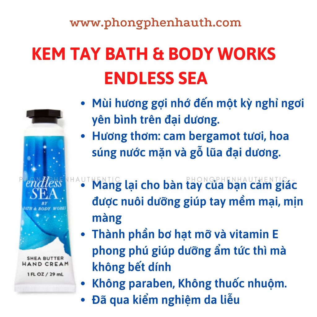 KEM DƯỠNG DA TAY BATH &BODY WORKS TUÝP 29ML