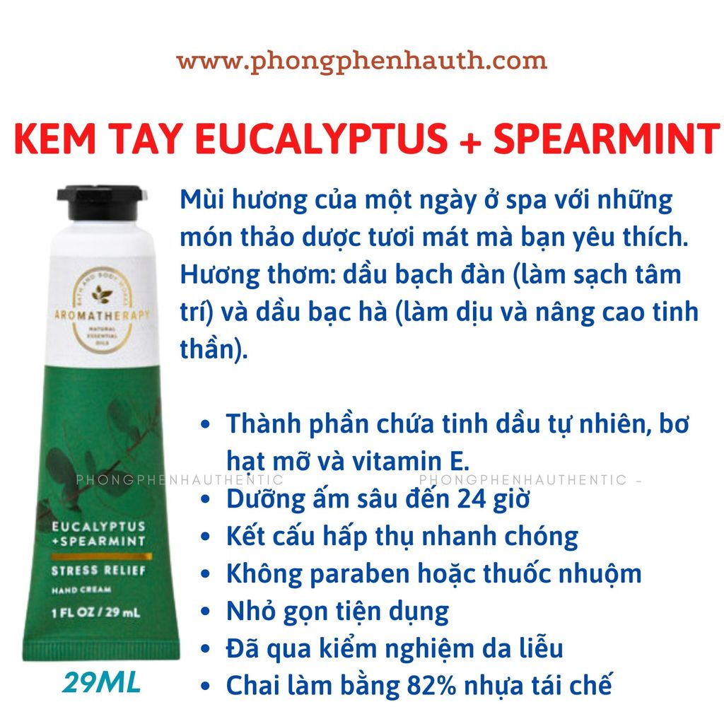 KEM DƯỠNG DA TAY BATH &BODY WORKS TUÝP 29ML