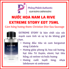 NƯỚC HOA NAM LA RIVE FOR MEN EDT CÁC MÙI MUA SALE