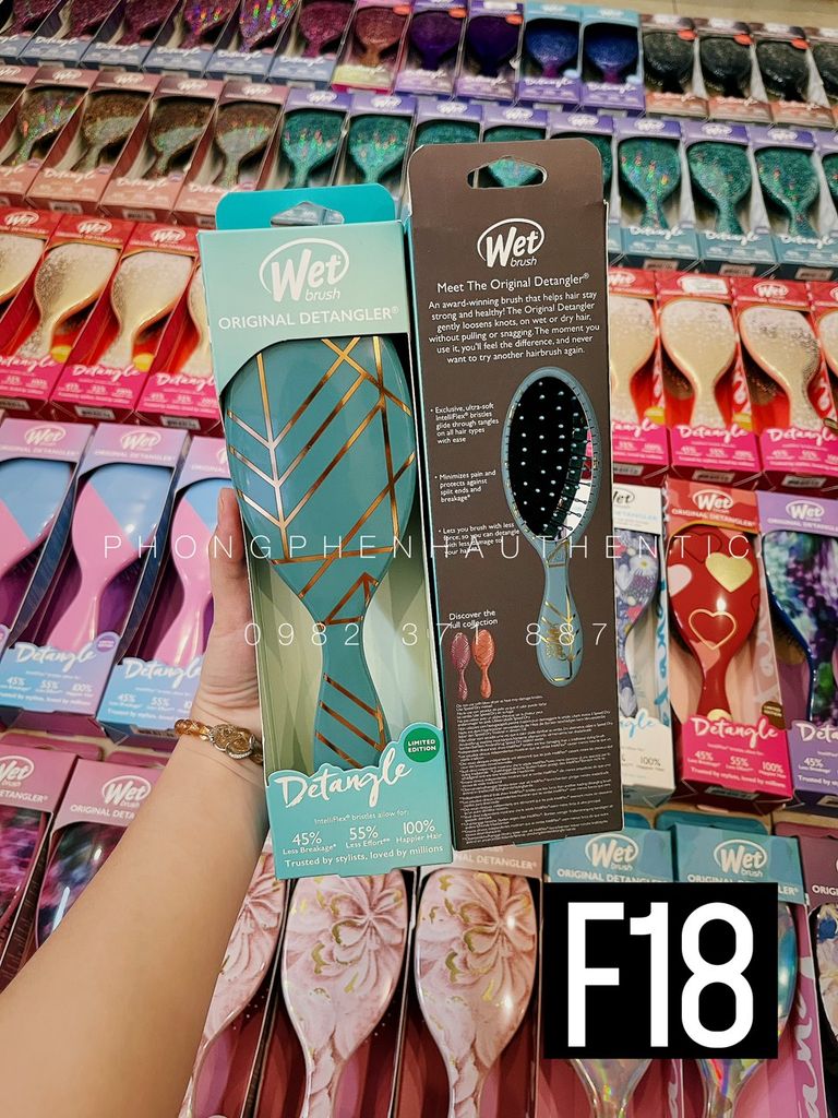 Lược gỡ rối WET BRUSH full size mua sale