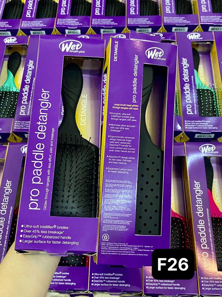 Lược gỡ rối WET BRUSH full size mua sale
