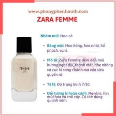 NƯỚC HOA CHAI NỮ CHIẾT 10ML CÁC LOẠI