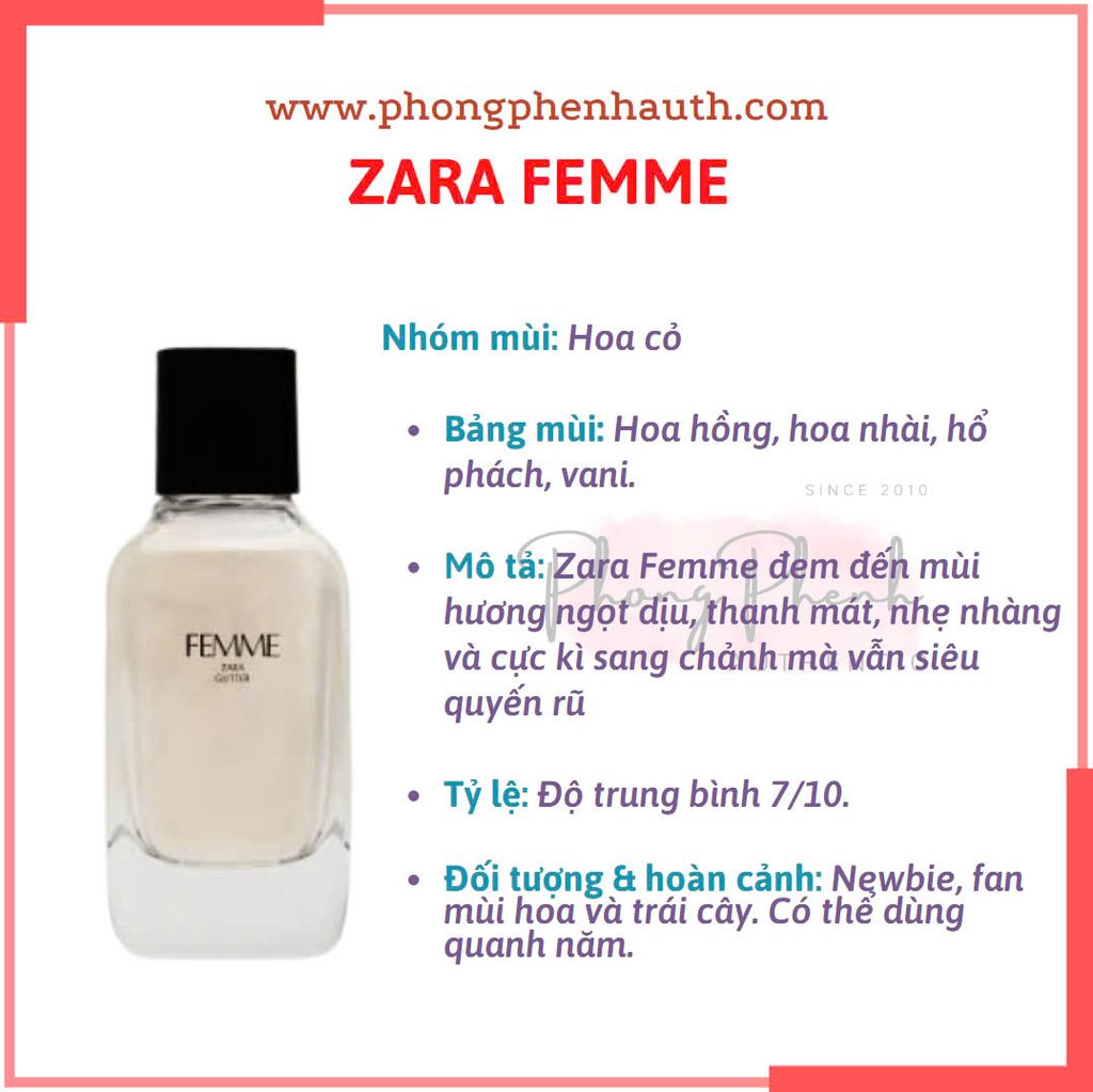 [GỐC CHIẾT] Chai Gốc Nước Hoa 20ml các loại - PHỒNG PHỀNH