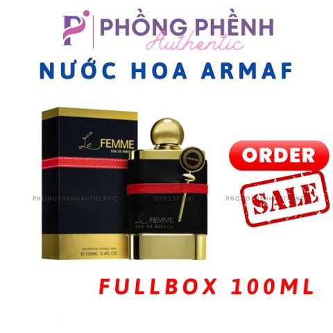 NƯỚC HOA NỮ ARMAF LE FEMME EDP 100ML FULLBOX