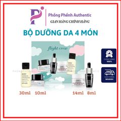 Minisize - SET MÓN FLIGHT CREW  TRAVEL FOR MACY'S kem dưỡng - serum- sữa rửa mặt- mặt nạ ngủ MINISIZE
