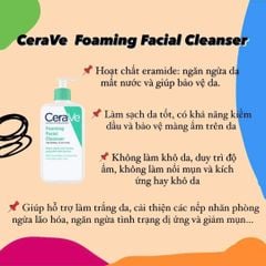 Sữa rửa mặt CeraVe Cleanser các size