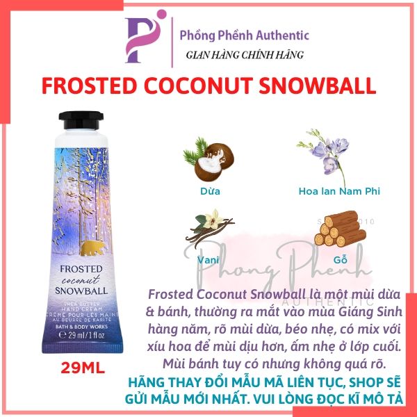 KEM DƯỠNG DA TAY BATH &BODY WORKS TUÝP 29ML