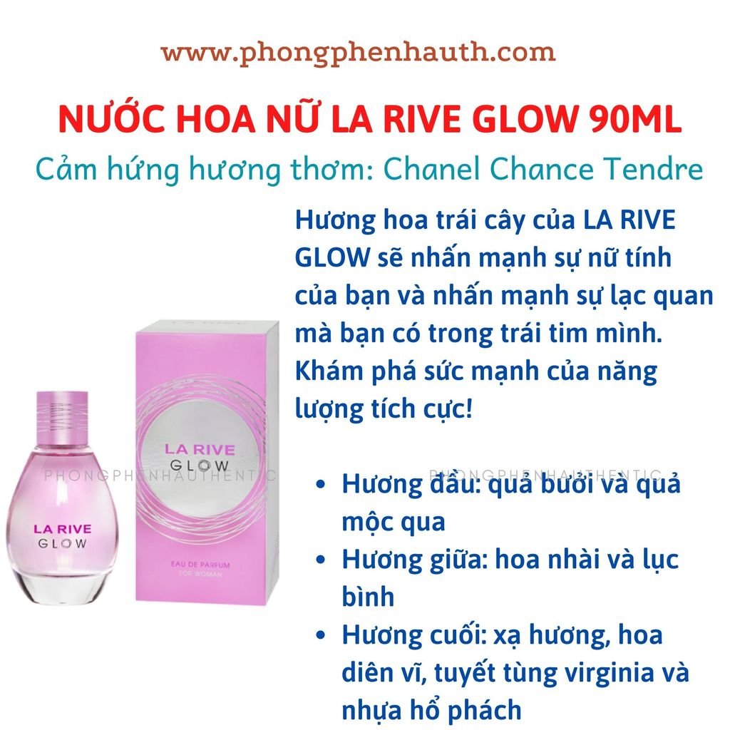 NƯỚC HOA NỮ LA RIVE FULL SIZE 75ML - 90ML