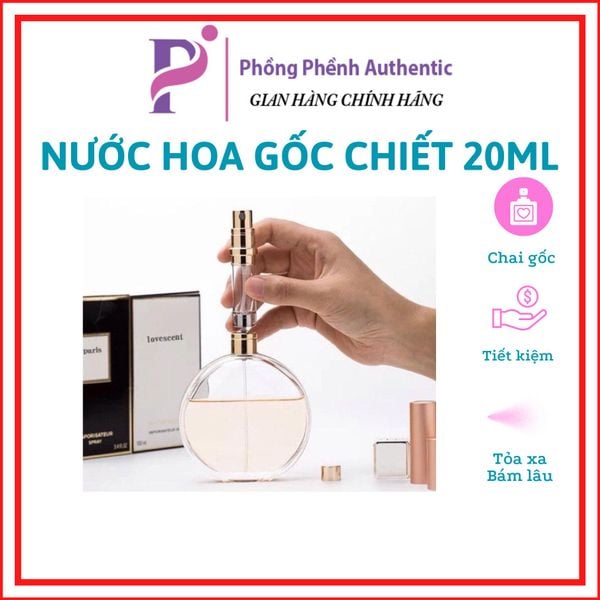 [GỐC CHIẾT] Chai Gốc Nước Hoa 20ml các loại - PHỒNG PHỀNH