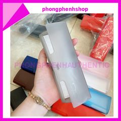 Hộp nhựa đựng kính - Nắp gập - Tặng kèm khăn lau kính _RANDOM MÀU