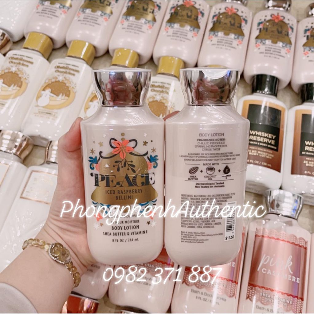 Dưỡng thể nước hoa Bath & Body Works  Body Lotion 236ml