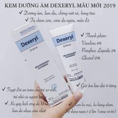 Kem Dexeryl Pháp, dưỡng ẩm, dưỡng da cho bé mịn màng, nhất là bé da khô, chàm, da cơ địa - PHỒNG PHỀNH