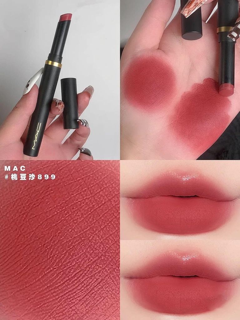 Son thỏi MAC Kiss Velvet Blur Slim Stick