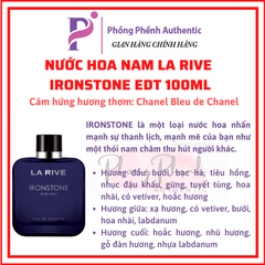 NƯỚC HOA NAM LA RIVE FOR MEN EDT CÁC MÙI MUA SALE