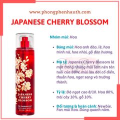 (Đủ mùi) BEST SELLER 10ml xịt thơm toàn thân body mist Bath & Body Works - PHỒNG PHỀNH