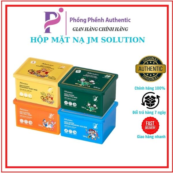 HỘP MẶT NẠ JM SOLUTION X DISNEY 30 MIẾNG