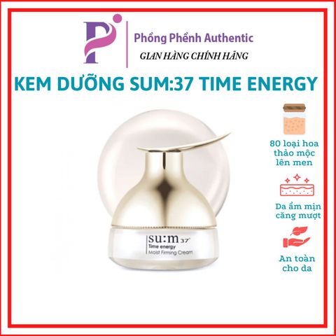 [Unbox] Kem dưỡng SUM Time Energy Moist Firming Cream 30ml phục hồi da mệt mỏi, cấp ẩm, dưỡng căng mịn - PHỒNG PHỀNH