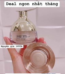 [Unbox] Kem dưỡng SUM Time Energy Moist Firming Cream phục hồi da mệt mỏi, cấp ẩm, dưỡng căng mịn 30ML - 120ML